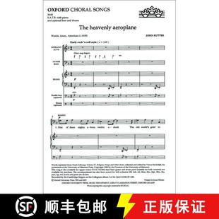 【3-4周达】heavenly aeroplane: SATB vocal score - The heavenly aeroplane Vocal Score (SATB vocal scor... [9780193432550]