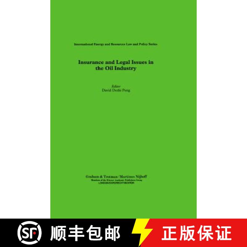 【3-4周达】Insurance and Legal Issues in the Oil Industry [9781853339134]