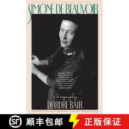 【3-4周达】Simone de Beauvoir: A Biography [9780671741808]