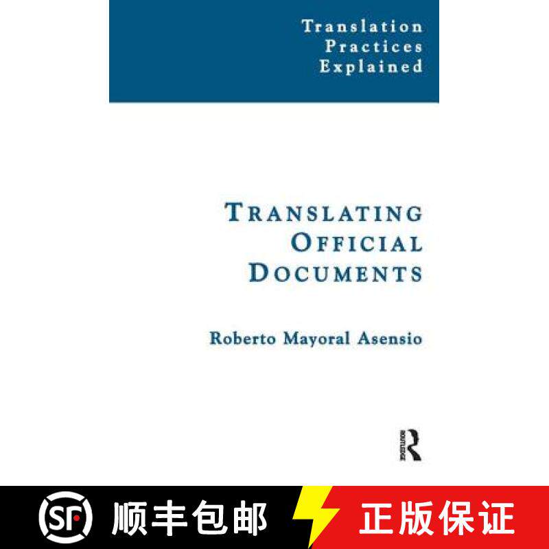 【3-4周达】Translating Official Documents [9781138130876]