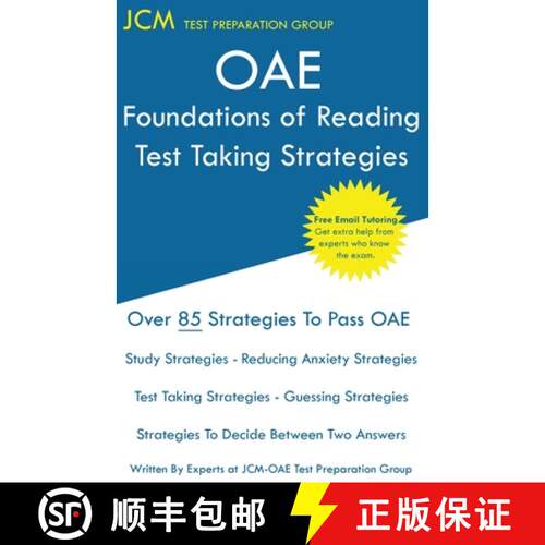 【3-4周达】OAE Foundations of Reading - Test Taking Strategies: OAE 090 Exam - Free Online Tutoring -... [9781647680039]