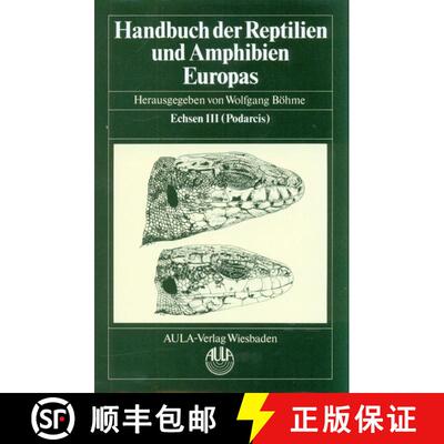 预订 Handbuch der Reptilien und Amphibien Europas, Band 2/II: Echsen (Sauria) III [9783891040010]