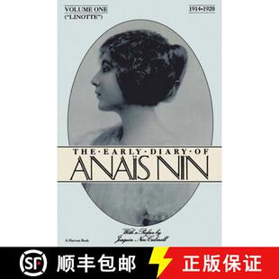 【3-4周达】Linotte: The Early Diary Of Anais Nin (1914-1920) [9780156523868]