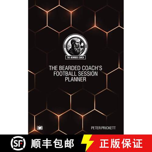 【3-4周达】精装 Bearded Coach's Football Session Planner [9781914066573]