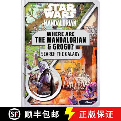 【3-4周达】精装 Star Wars: Where Are the Mandalorian and Grogu? Search the Galaxy [9780794454579]