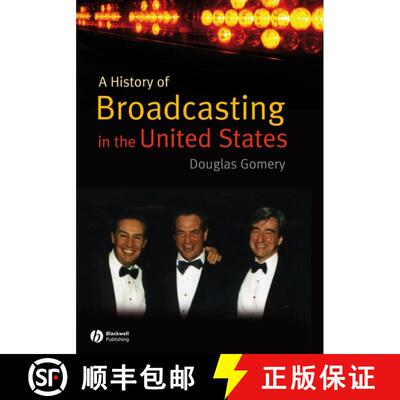 【3-4周达】精装 History Of Broadcasting In The United States - Captivating Channels [Wiley传媒] [9781405122818]