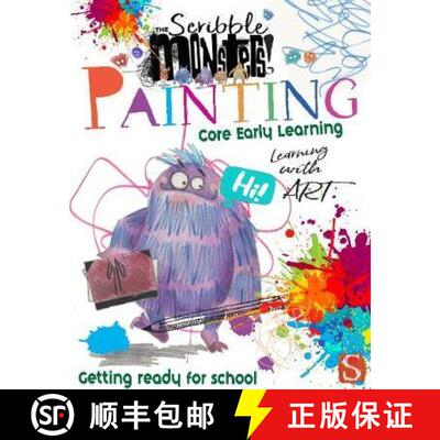 【3-4周达】Scribble Monsters!: Painting [9781913337117]