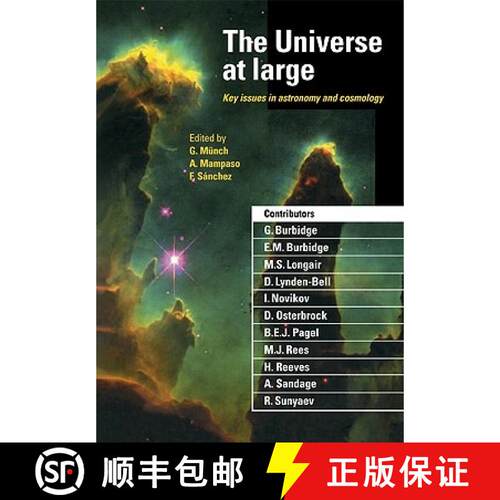 【3-4周达】Universe at Large: Key Issues in Astronomy and Cosmology [9780521589444]