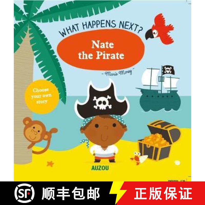 【2-3周达】What Happens Next?: Nate the Pirate [9782733871751]
