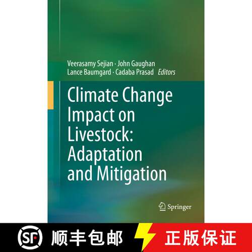 【3-4周达】精装 Climate Change Impact on Livestock: Adaptation and Mitigation [9788132222644]