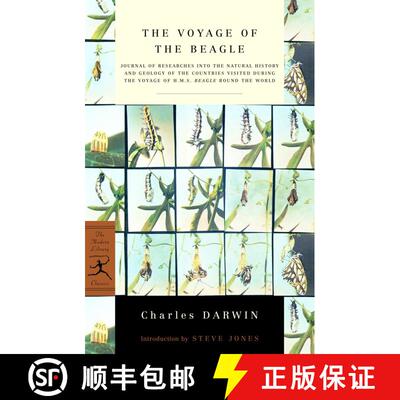 【3-4周达】The Voyage of the Beagle: Journal of Researches into the Natural History and Geology of th... [9780375756801]