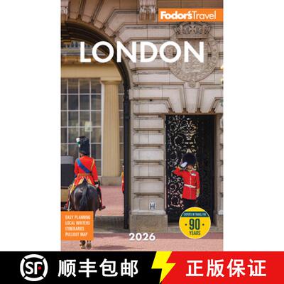 【3-4周达】Fodor's London 2026 [9781640978409]