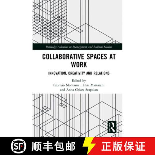 【3-4周达】精装 Collaborative Spaces at Work : Innovation, Creativity and Relations [9780367350451]
