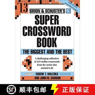Super and Crossword Schuster Simon the Biggest Puzzle Bestvolume The 4周达 9780743293211 Book