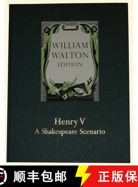 【3-4周达】Henry V - A Shakespeare Scenario: Full Score (William Walton Edition) (Full score) (Full s... [9780193385313]