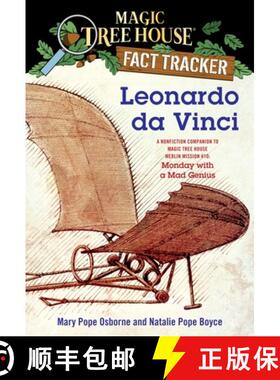 【3-4周达】Leonardo Da Vinci: A Nonfiction Companion to Magic Tree House Merlin Mission #10: Monday w... [9780375846656]