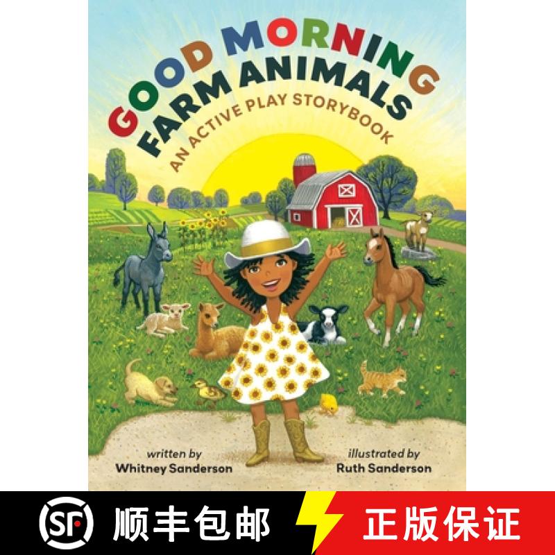 【3-4周达】Good Morning, Farm Animals: An Active Play Storybook [9781623716585]