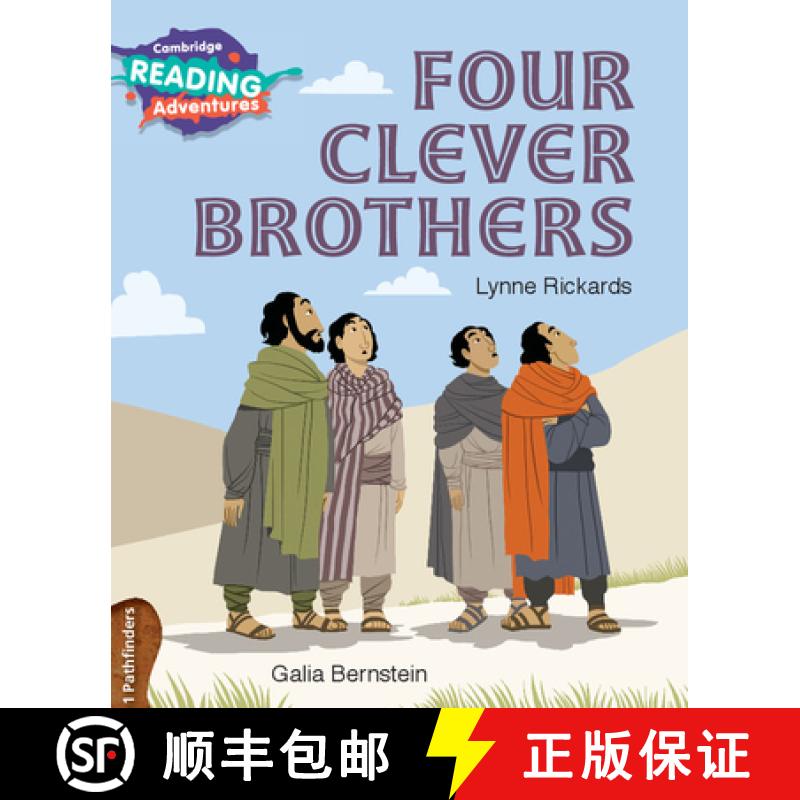【3-4周达】Cambridge Reading Adventures Four Clever Brothers 1 Pathfinders: - Four Clever Brothers 1 ... [9781108410816]
