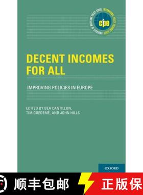 【3-4周达】Decent Incomes for All: Improving Policies in Europe [9780190849696]