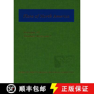 【3-4周达】精装 Flora of North America: Volume 27: Bryophytes: Mosses, Part 1: North of Mexico [9780195318234]