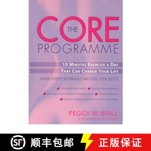 【3-4周达】The Core Programme : Fifteen Minutes Excercise A Day That Can Change Your Life [9780091882419]