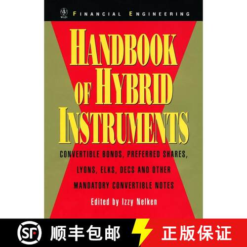 【3-4周达】精装 Handbook Of Hybrid Instruments - Convertible Bonds, Preferred Shares, Lyons, Elks, De... [9780471891147]