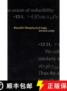 预订 Russell's Metaphysical Logic: Volume 101 [9781575862101]