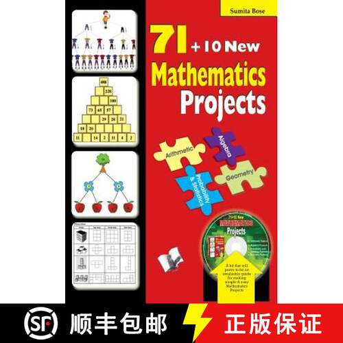 【3-4周达】71 Mathematics Projects: For Beginners, Intermediate and Engineering Students [9789350571248]