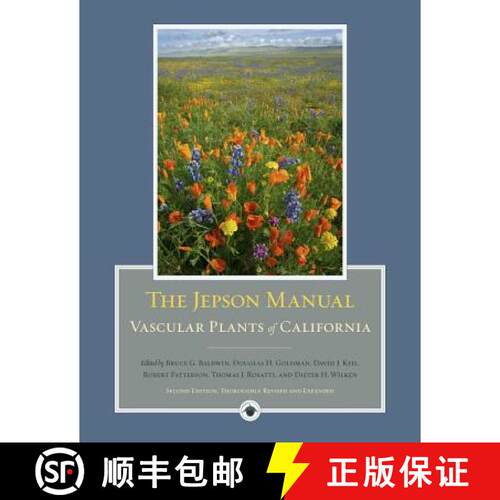 【3-4周达】精装 The Jepson Manual – Vascular Plants of California 2e (Second Edition, Thoroughly Rev... [9780520253124]