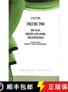 【3-4周达】Goldoni: Volume Two [9781870259378]