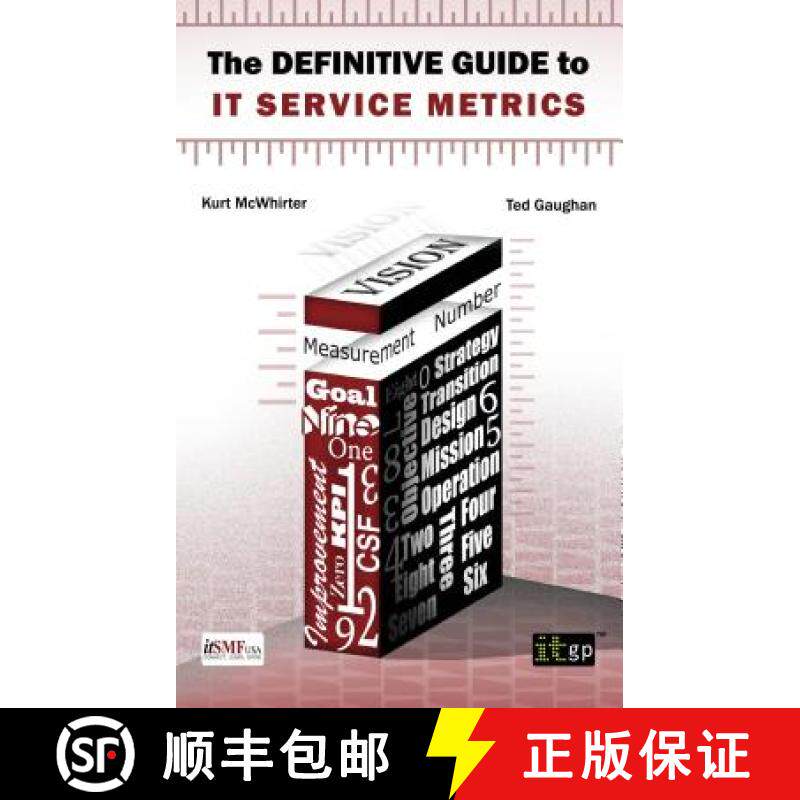 【3-4周达】Definitive Guide to IT Service Metrics (The) [9781849284059]