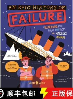 【3-4周达】Epic History of Failure: A blundering book full of fun facts and mindless mishaps [9781916745124]