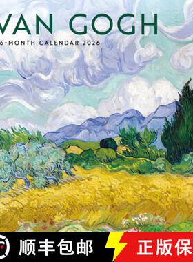 【3-4周达】2026 Van Gogh Mini Wall Calendar Multi-Lingual [9781529849431]