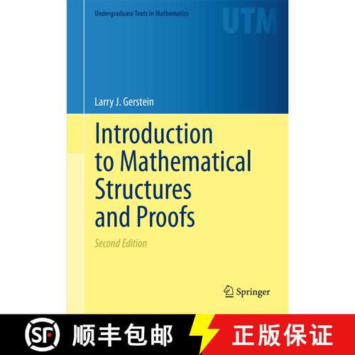 【3-4周达】精装 Introduction to Mathematical Structures and Proofs (2nd ed. 2012) [9781461442646]