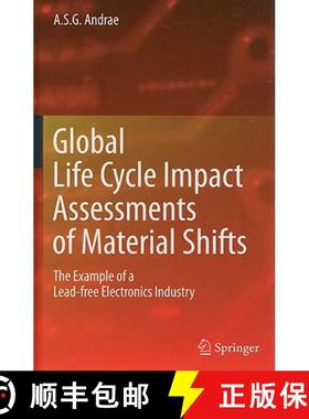 【3-4周达】Global Life Cycle Impact Assessments of Material Shifts : The Example of a Lead-free Elect... [9781848826601]