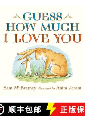 【3-4周达】Guess How Much I Love You Oversized Board Book: (A Large Format Edition of the Cherished C... [9780763670061]