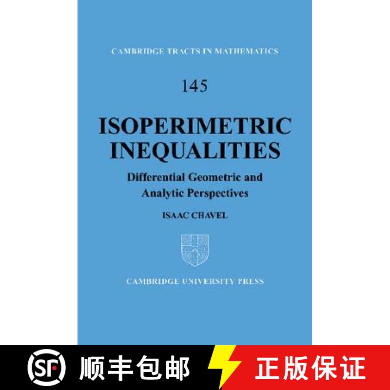 【3-4周达】Isoperimetric Inequalities: Differential Geometric and Analytic Perspectives - Isoperimetr... [9780521802673]