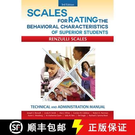 【3-4周达】Scales for Rating the Behavioral Characteristics of Superior Students: Technical and Admin... [9780936386904]