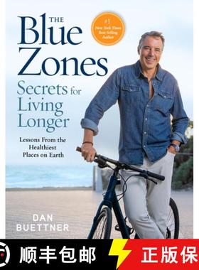 【3-4周达】蓝色地带的长寿秘诀 The Blue Zones Secrets for Living Longer: Lessons from the Healthiest P... [9781426223471]
