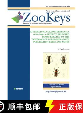 预订 ZooKeys 583: Litteratura Coleopterologica (1758–1900) [9789546428172]