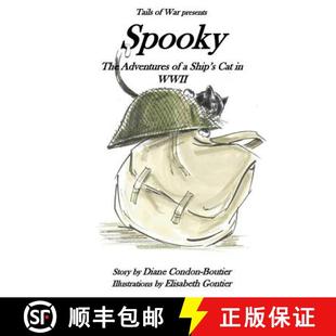 Spooky 预订 Cat 9780998577111 Adventures WWII The Ship