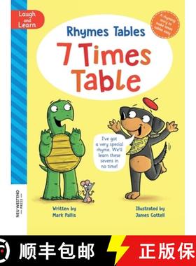 【3-4周达】Rhymes Tables: learn the times tables the easy way. Hilarious, heartwarming rhyming multip... [9781915337894]