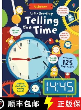 预订 Lift-the-flap Telling the Time [9781805070672]