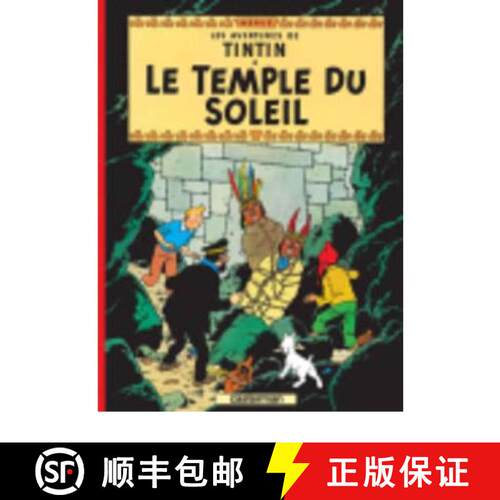 【3-4周达】精装 Les Aventures de Tintin. Le temple du soleil [9782203006461]