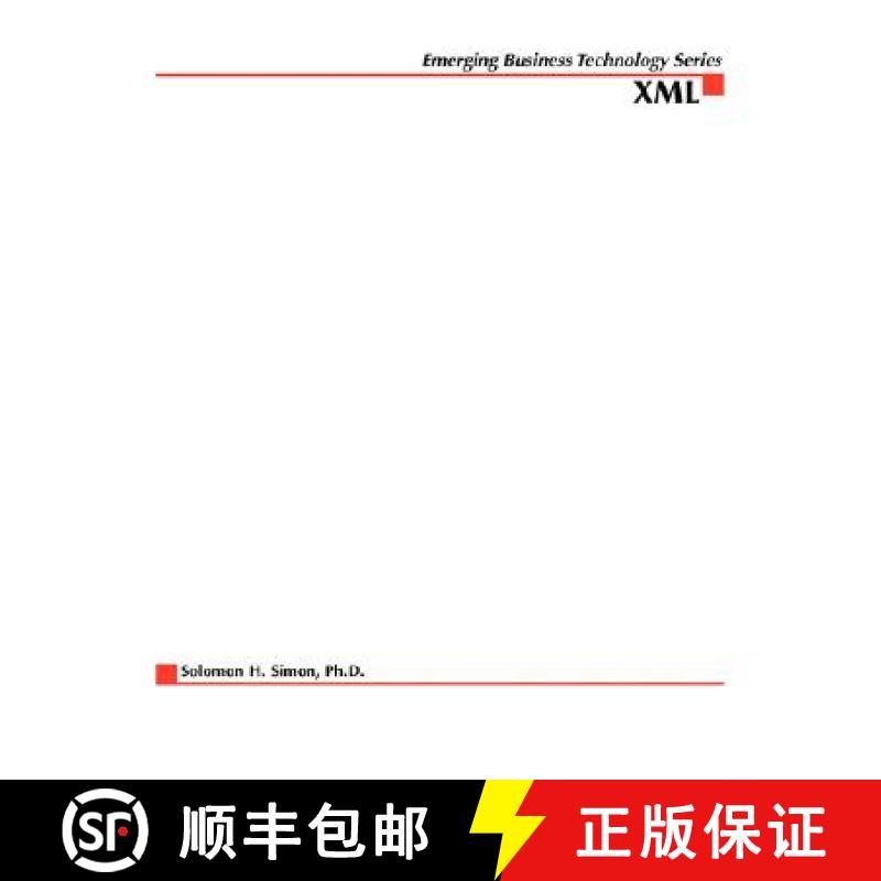 【2-3周达】XML: eCommerce Solutions for Business and IT Managers [9780071371889]
