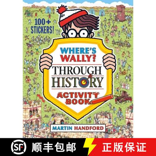 【3-4周达】Where's Wally? Through History: Activity Book [9781529503159]