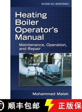 预订 Heating Boiler Operator's Manual: Maintenance, Operation, and Repair: Maintenance, Operation, an... [9780071475228]