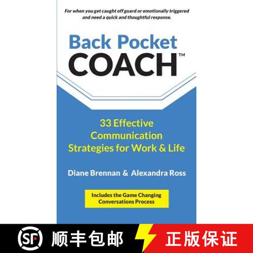 【3-4周达】Back Pocket Coach: 33 Effective Communication Strategies for Work & Life [9780692817155]