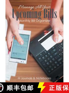 【3-4周达】Manage All Your Upcoming Bills. Monthly Bill Organizer [9781683268949]