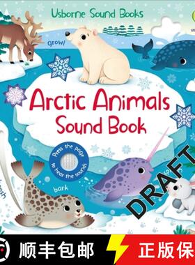 【3-4周达】Arctic Animals Sound Book [9781474997782]